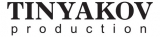 Логотип Tinyakov Production студия 