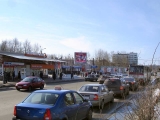 Светодиодный экран в центре Северодвинска